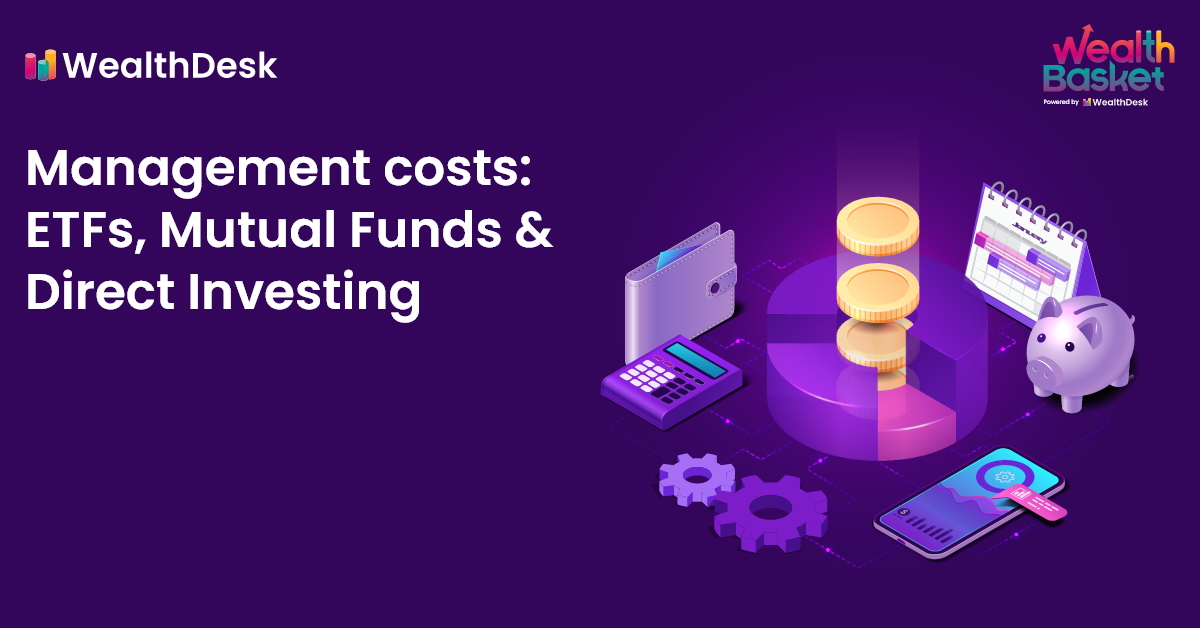 Management costs in ETFs, Mutual Funds and Personally creating a Portfolio